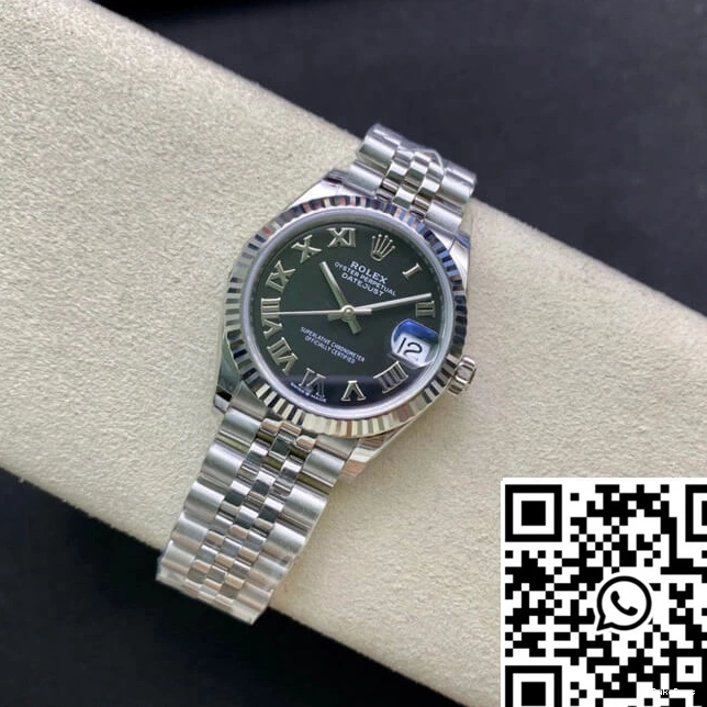 Steel Stainless 31MM Datejust EW M278274-0002 Factory Rolex 1125